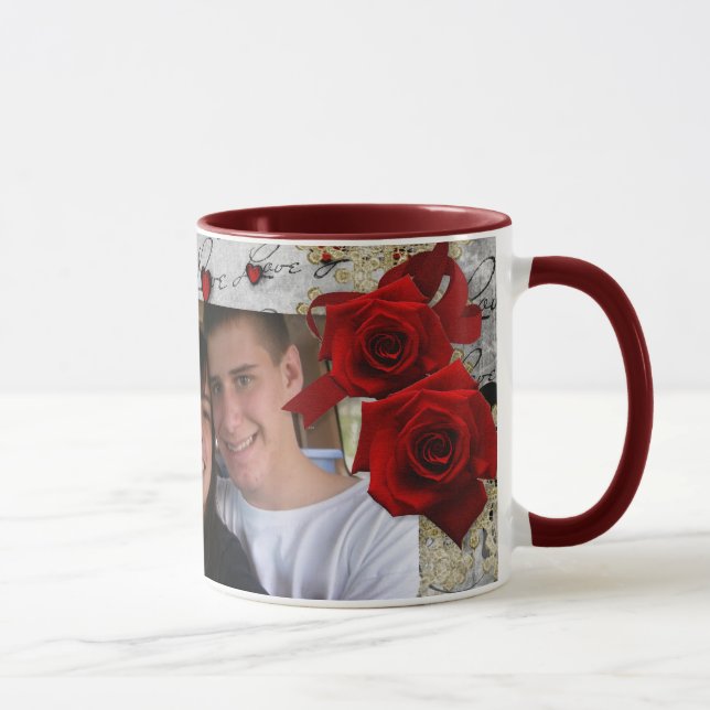 Caneca dos namorados da foto (Direita)