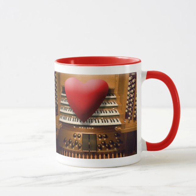Caneca dos organistas do coração e das solas (Direita)
