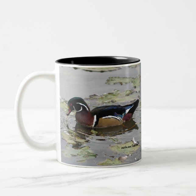 Caneca dos patos de madeira (Esquerda)