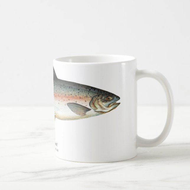 Caneca dos peixes da truta de arco-íris (Direita)
