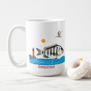 Caneca dos peixes do Sheepshead