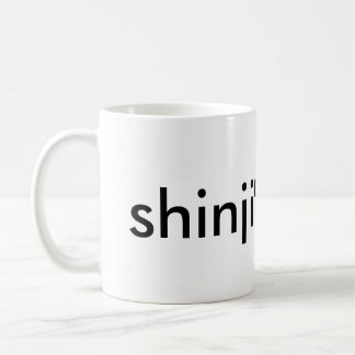caneca dos rasgos dos ikari do shinji