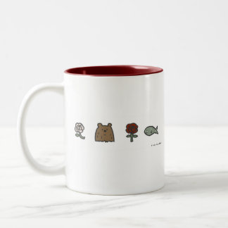 Caneca dos Rosa-Urso-Rosa-Peixes