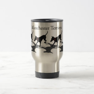 Caneca dos terrier de Manchester