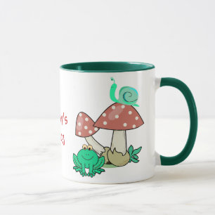 Caneca dos trabalhos de arte das crianças doces