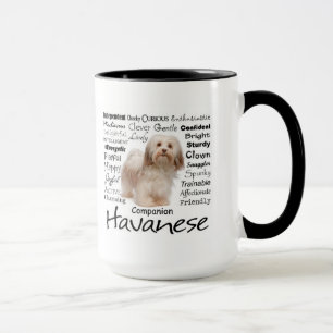 Caneca dos traços de Havanese