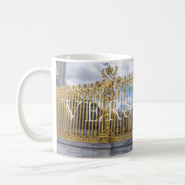 Caneca dos trilhos do palácio de Versalhes (Esquerda)