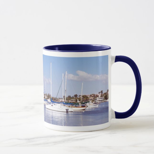 Caneca dos veleiros do porto (Direita)