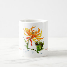 Caneca dourada 11oz. da mãe