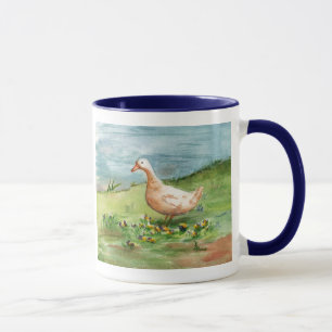 Caneca dourada do ganso