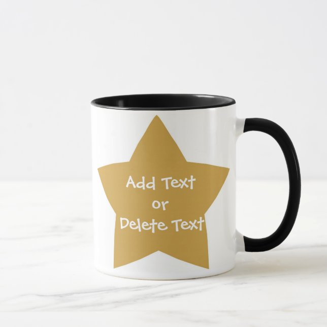 Caneca Dourada Star Mug (Direita)