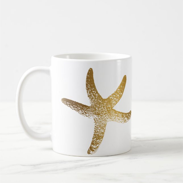 Caneca Dourado da estrela do mar (Esquerda)