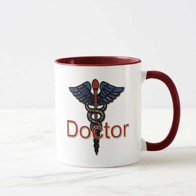 Caneca Doutor com Caduceus (Direita)