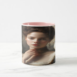 Caneca Dove Lady Coffee Mug