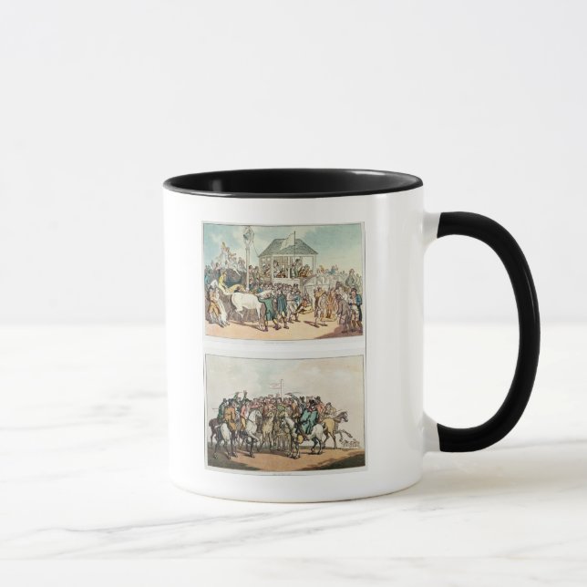Caneca Down de peso e de fricção e "a aposta (Direita)
