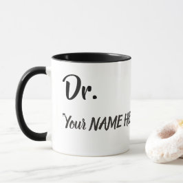Caneca Dr. Mug Personalizado, Presente de Doutor, present