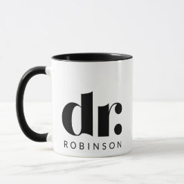 Caneca dr. [Nome personalizado]