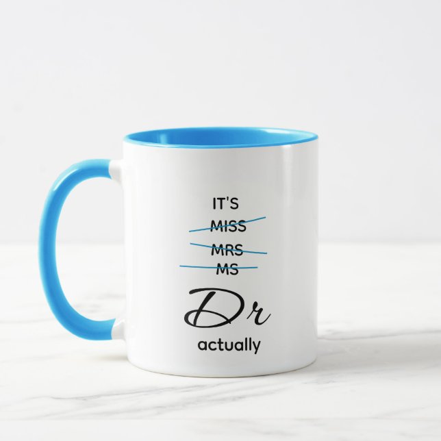Caneca Dr. Realmente Blue (Esquerda)