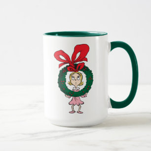 Caneca Dr. Seuss   Cindy-Lou Who - Wreath