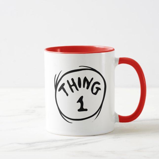 Caneca Dr. Seuss | Coisa Um Coisa Dois - Coisa Um (Direita)