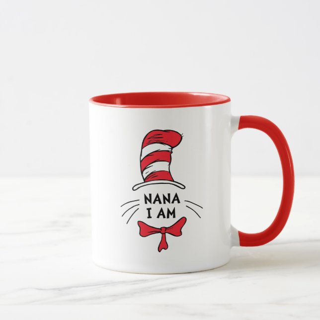 Caneca Dr. Seuss | Gato no Chapéu - Nana eu sou (Direita)