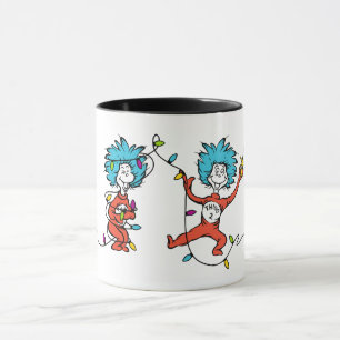 Caneca Dr. Seuss   Grinch   Coisa Um Coisa Dois Dançando