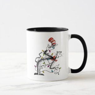 Caneca Dr. Seuss  Grinch  Gato Mischivado no Ha