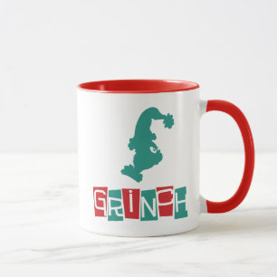 Caneca Dr. Seuss   Grinch - Vermelho & Verde
