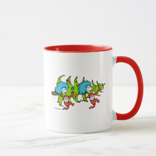 Caneca Dr. Seuss   Grpolegadas   Coisa 1 Coisa 2 Natal