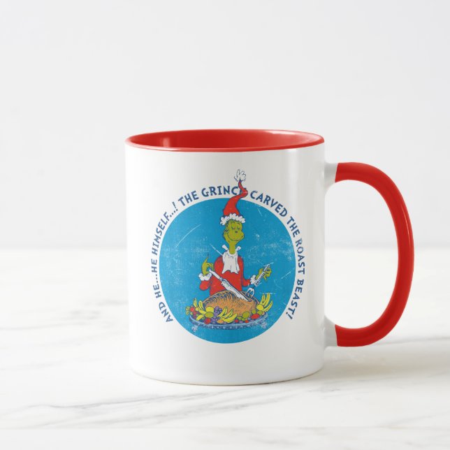 Caneca Dr. Seuss | Grpolegadas | Fera de Natal (Direita)