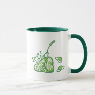 Caneca Dr. Seuss Irlandês Eu gostava de Ovos Verdes e H