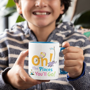 Caneca Dr. Seuss Oh, Os Lugares Que Você Irá!