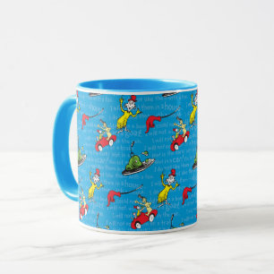 Caneca Dr. Seuss   Ovos Verdes E Padrões De Histórias D