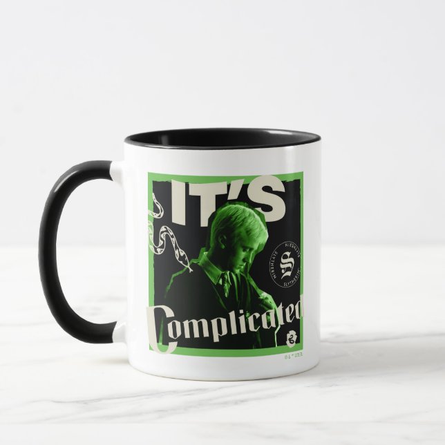 Caneca Draco Malfoy - "É complicado" (Esquerda)