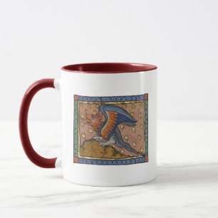 Caneca Dragão Bestiário Medieval c. 1270