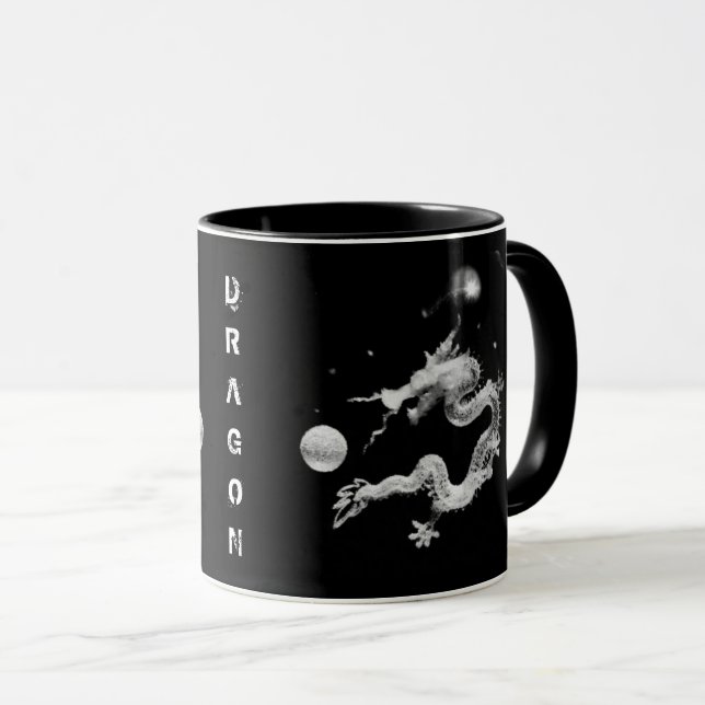 Caneca Dragão - Crystal Dragon Lore, Nascimento do Dragão (Frente Esquerda)