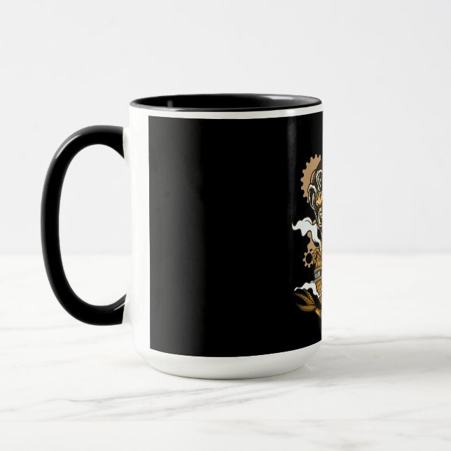 Caneca Dragão Mecânico (Esquerda)