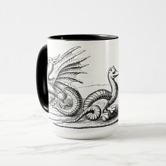 Caneca Dragões (Frente Esquerda)