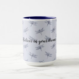 Caneca Dragões da Lavanda roxa   