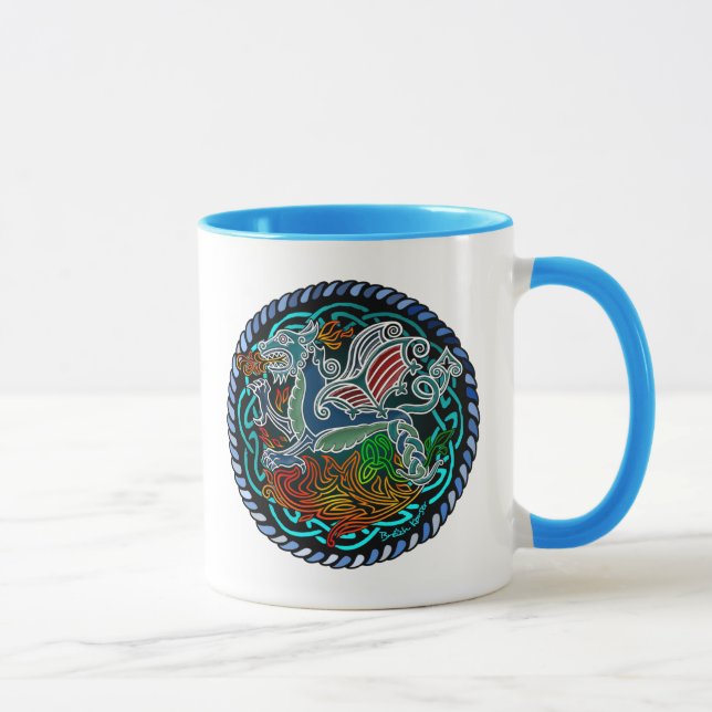 Caneca Dragon celtique (Direita)