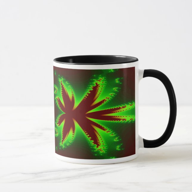 Caneca Dragonfly em chamas Coffee Mug (Direita)