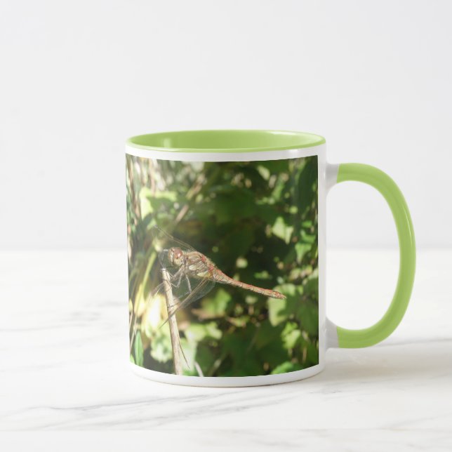 Caneca Dragonfly em uma Twig Mug (Direita)