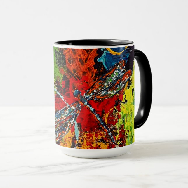 Caneca Dragonfly Mug (Frente Esquerda)
