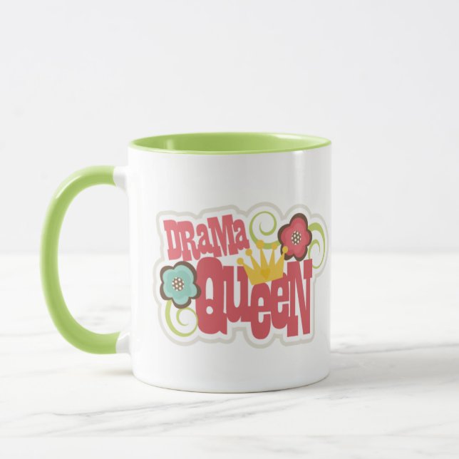 Caneca Drama Queen Floral Mug (Esquerda)