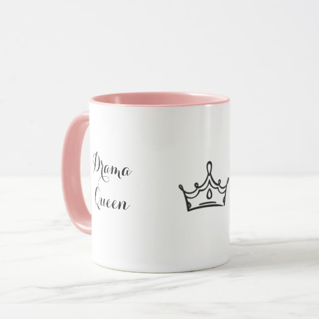 Caneca Drama Queen Mug (Frente Esquerda)