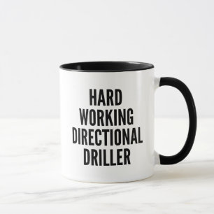 Caneca Drilller Direcional do duro em Funcionamento