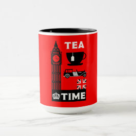 Caneca Drinkers Clássicos de Chá Britânicos