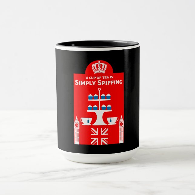 Caneca Drinkers Clássicos de Chá Britânicos (Centro)