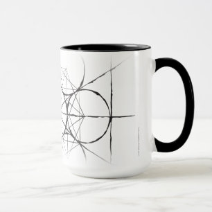 Caneca Drinkware sagrado do cubo de Metatron artístico d