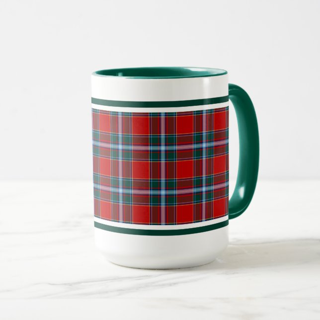 Caneca Drummond Clan Tartan (Frente Esquerda)